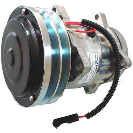 Aftermarket Compressor w/Clutch - New for Sanden 4478, 4609 ACA10-0004